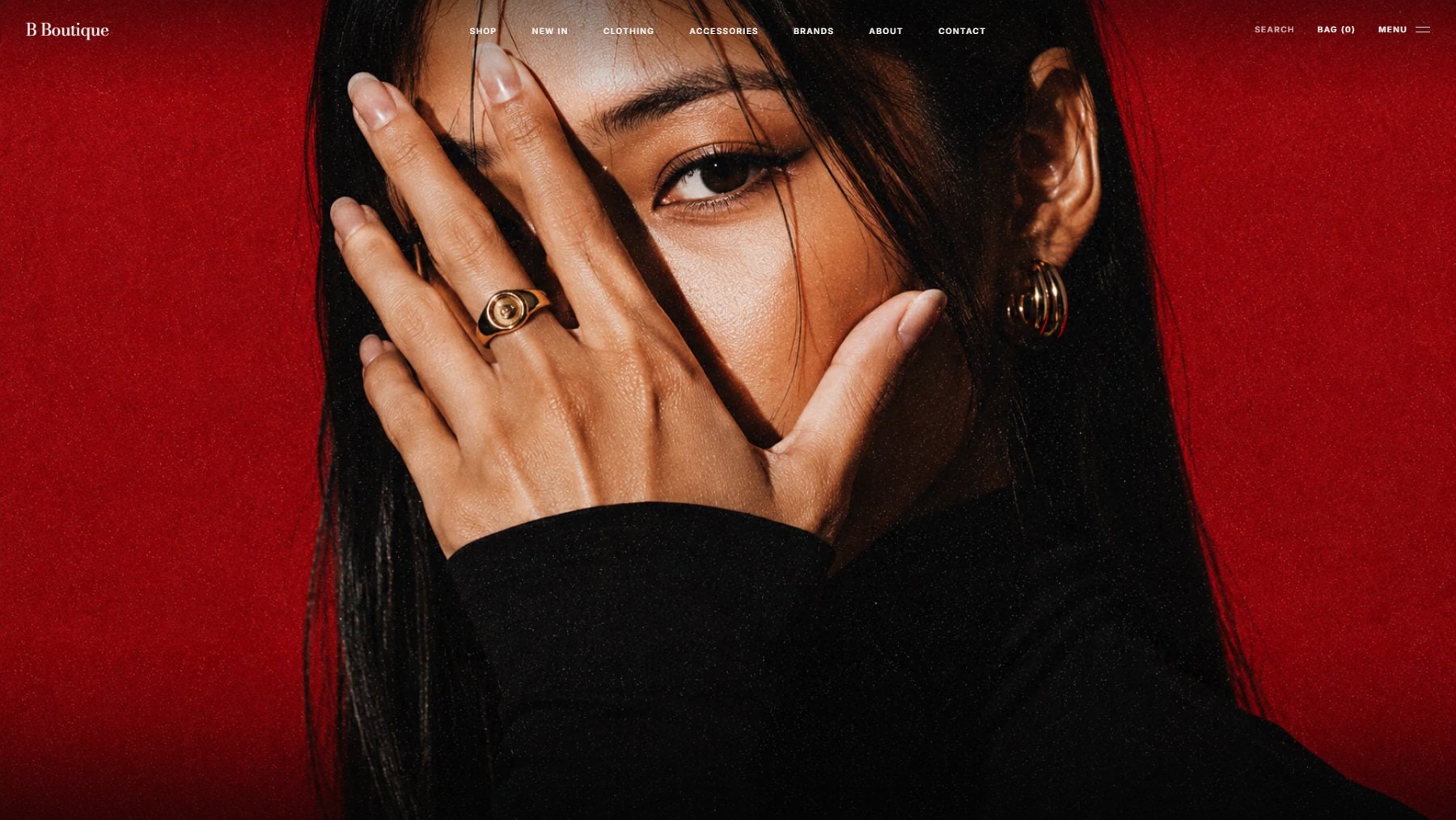 B Boutique — homepage