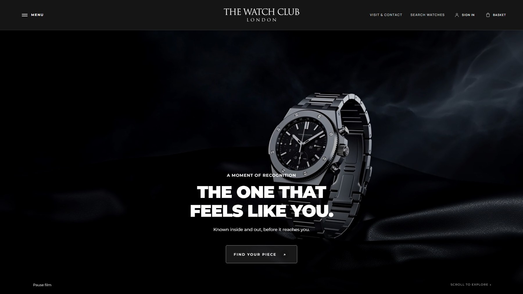 The Watch Club — homepage